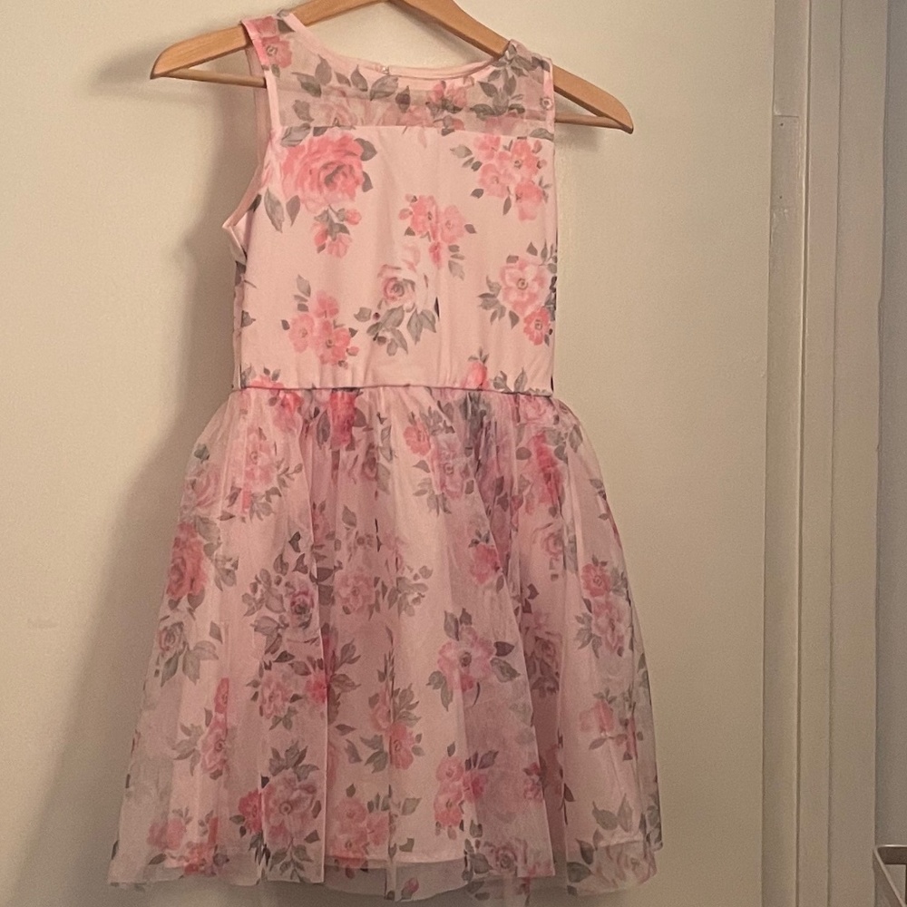 Pink Flower Dress